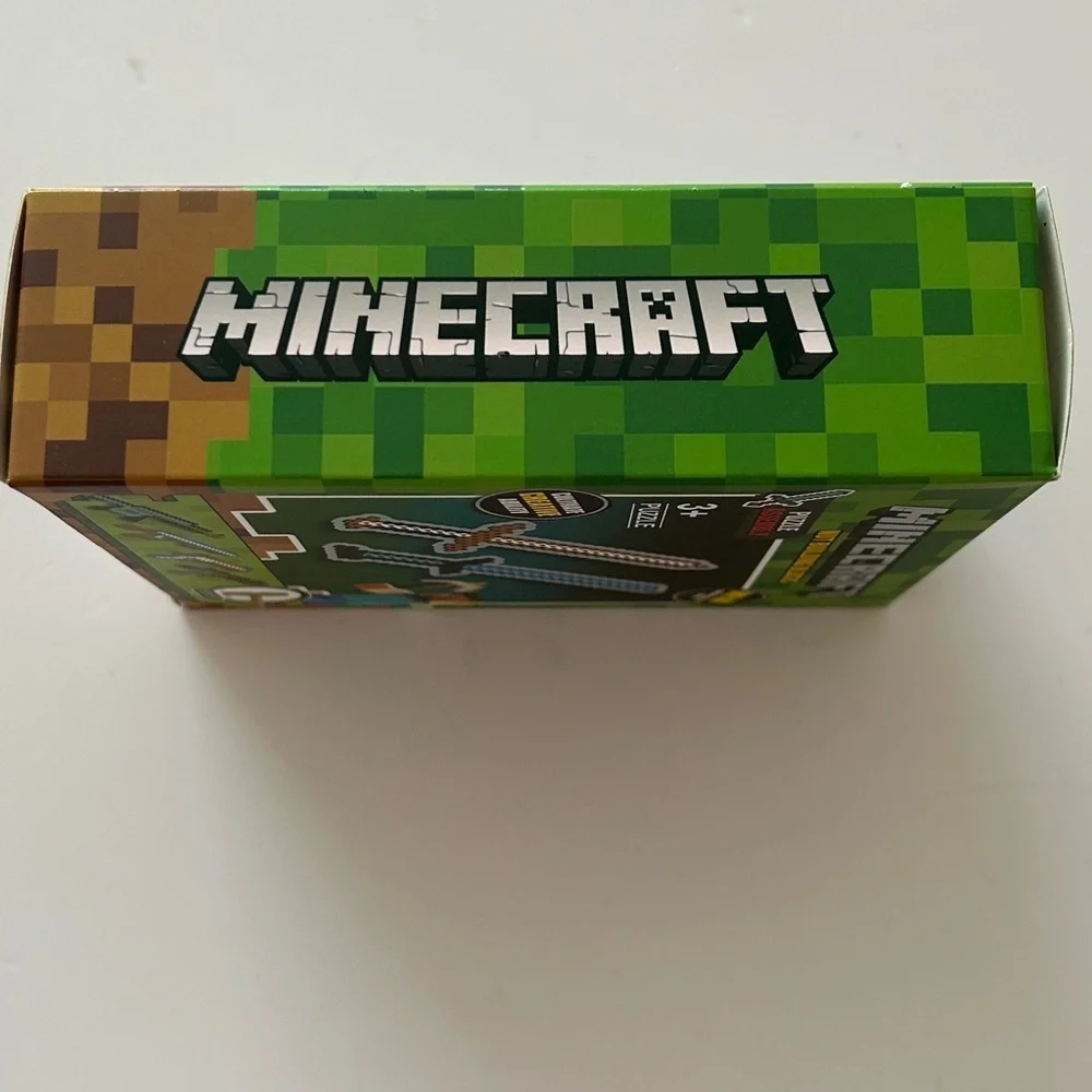 Minecraft Nut Building Blocks Sword Puzzle - BRAND NEW IN BOX.